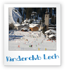 Kinderclub Lech am Arlberg - Schnee, Spiel und Ski für Kinder von 3 bis 5 in Lech.