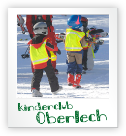 Kinderclub in Oberlech - Schnee, Spiel und Ski fÃ¼r Kinder ab 2 bis 5 Jahren in Oberlech.